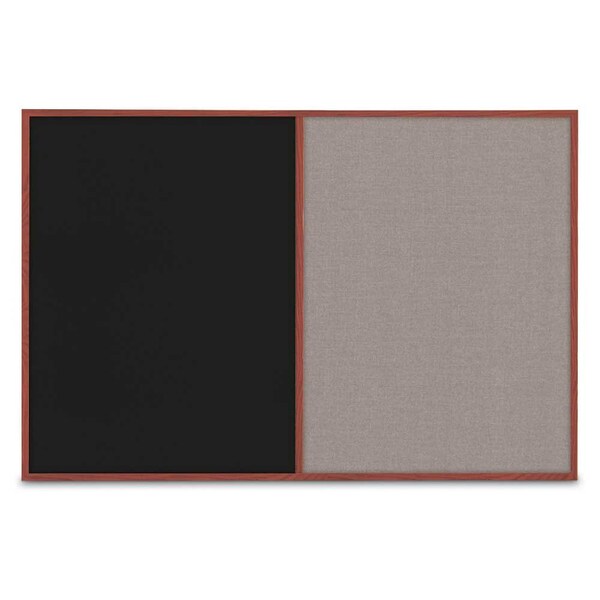 Slim Style Indoor Enclosed Corkboard, 42